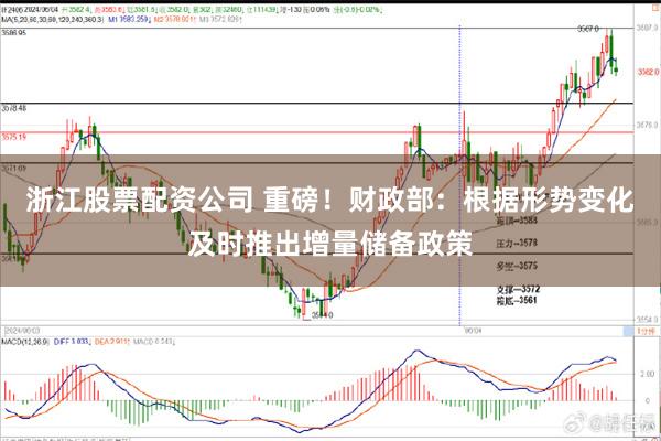 浙江股票配资公司 重磅！财政部：根据形势变化及时推出增量储备政策
