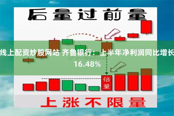 线上配资炒股网站 齐鲁银行：上半年净利润同比增长16.48%
