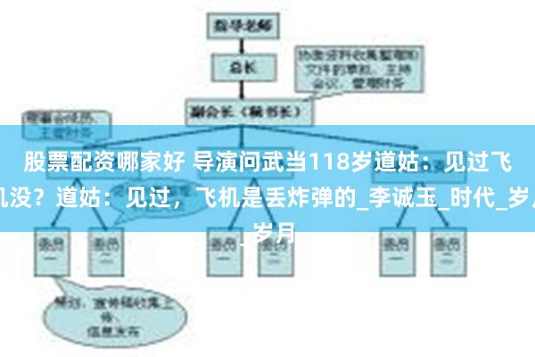 股票配资哪家好 导演问武当118岁道姑：见过飞机没？道姑：见过，飞机是丢炸弹的_李诚玉_时代_岁月