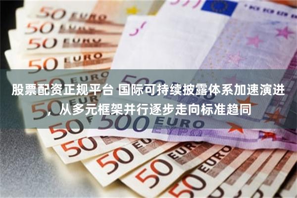 股票配资正规平台 国际可持续披露体系加速演进，从多元框架并行逐步走向标准趋同