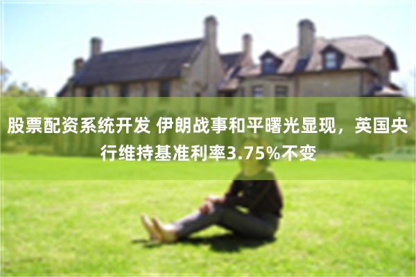 股票配资系统开发 伊朗战事和平曙光显现，英国央行维持基准利率3.75%不变