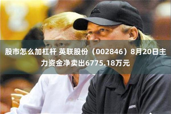 股市怎么加杠杆 英联股份（002846）8月20日主力资金净卖出6775.18万元
