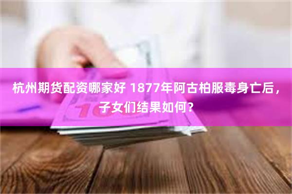 杭州期货配资哪家好 1877年阿古柏服毒身亡后，子女们结果如何？