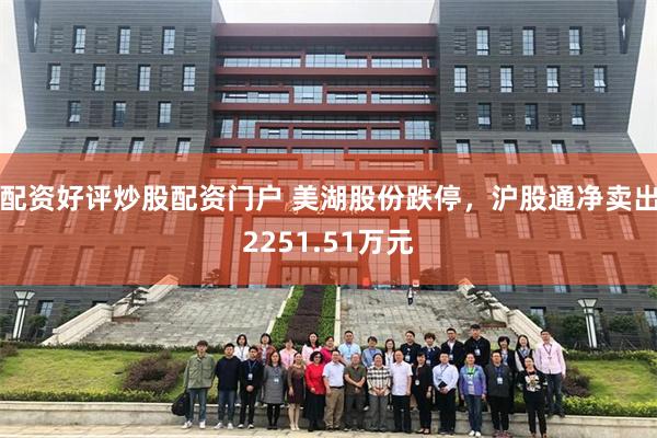 配资好评炒股配资门户 美湖股份跌停，沪股通净卖出2251.51万元