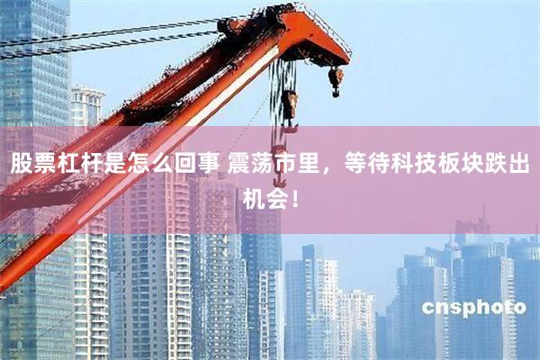 股票杠杆是怎么回事 震荡市里，等待科技板块跌出机会！