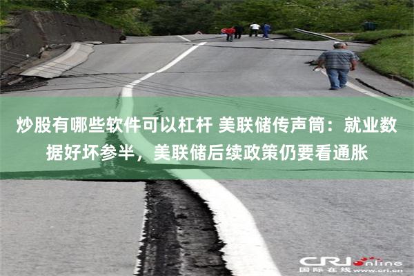 炒股有哪些软件可以杠杆 美联储传声筒：就业数据好坏参半，美联储后续政策仍要看通胀